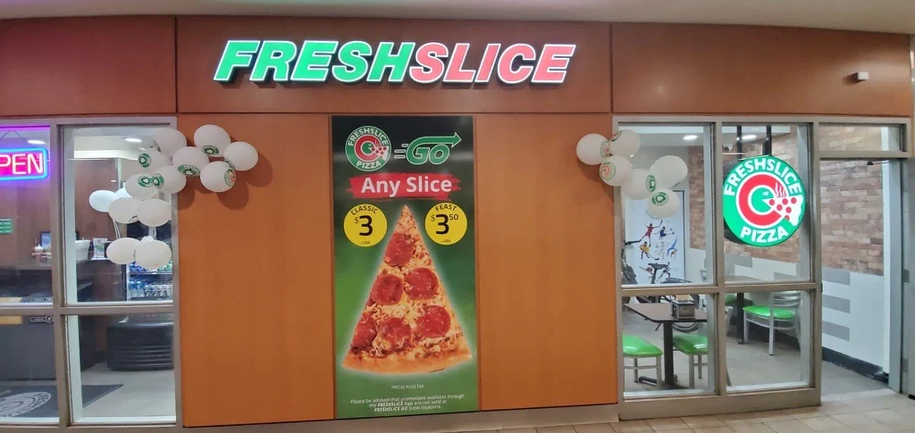 Freshslice GO location at Yaletown-Roundhouse SkyTrain Station in Vancouver